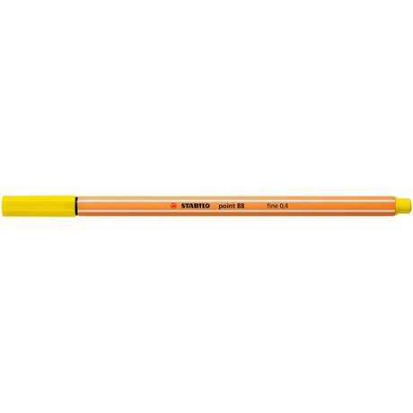 Fineliner Stabilo Point 88, lemon yellow Finelinere Stabilo 
