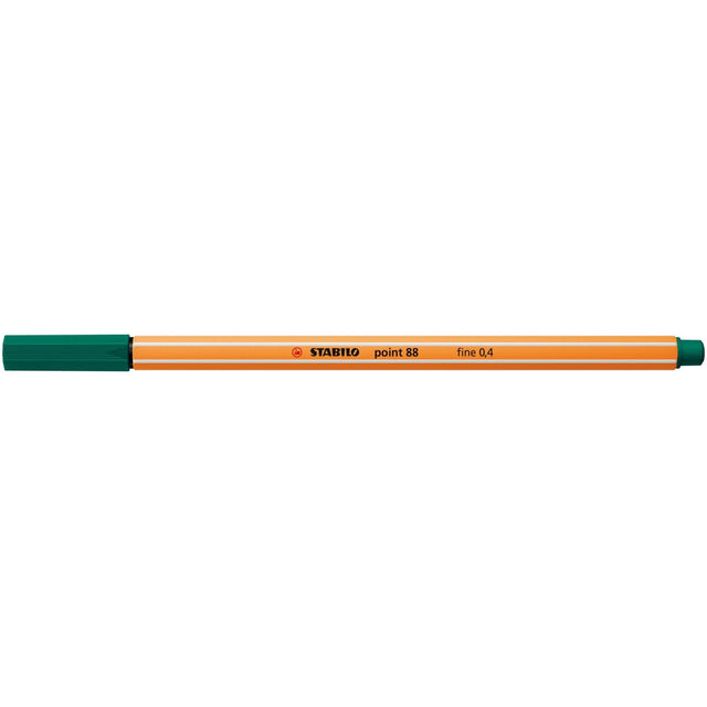 Fineliner Stabilo Point 88, pine green Finelinere Stabilo 