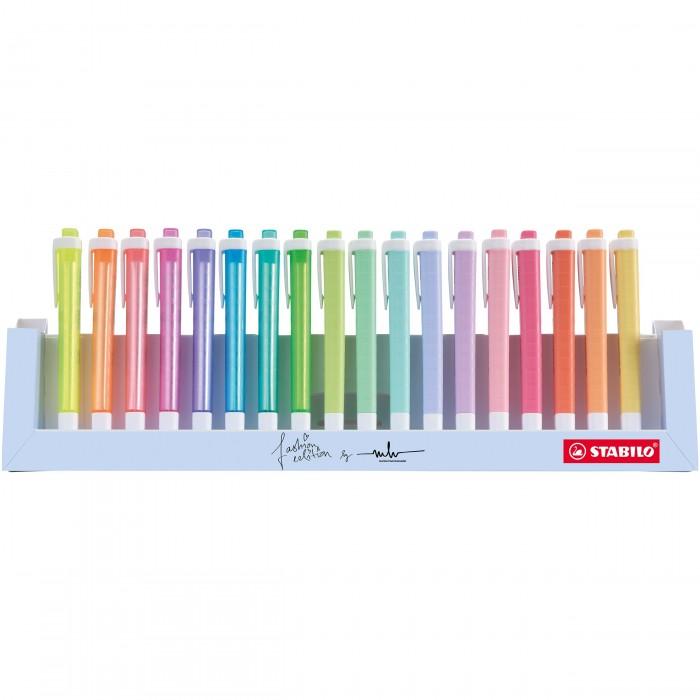 Textmarker STABILO swing cool Pastel set 18 culori Textmarker Stabilo 