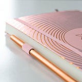 Agenda Bujo Punctata A5 "Write don't talk" & Box - Roz Pudrat, 251 pagini BUJO, A5, punctata, hardcover Leuchtturm 1917 